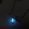 Infinity Hope Glow Orb Necklace