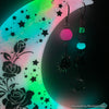 Glowie Beaded Decor Moon Pink Silver Starry Rose