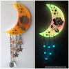 Glowie Beaded Decor Moon Starry Rose Orange Pink Opal