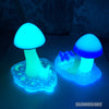 Glowing Mushroom Sculptures Decor Batch #1