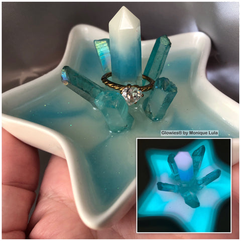 Star Crystal Glow in the Dark Ring Dish