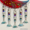 Glowie Beaded Decor Moon Rainbow Blue Quartz #7