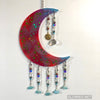 Glowie Beaded Decor Moon Rainbow Blue Quartz #7