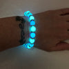 Blue Bayou Beaded Glowie Bracelet