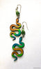 Color Changing Rainbow Snake Glowie Earrings