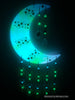 Glowie Beaded Decor Moon Green Aqua Quartz #5