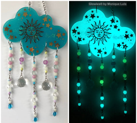 Glowie Beaded Decor Sunshine Cloud Suncatcher