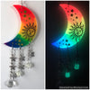Glowie Beaded Decor Rainbow Moon