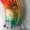 Glowie Beaded Decor Rainbow Moon