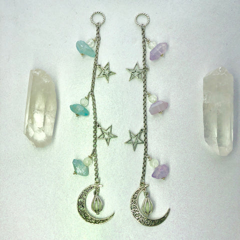 Moon and Star Single Strand Glow Catcher