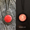 Glowing Opal Victorian Round Necklace