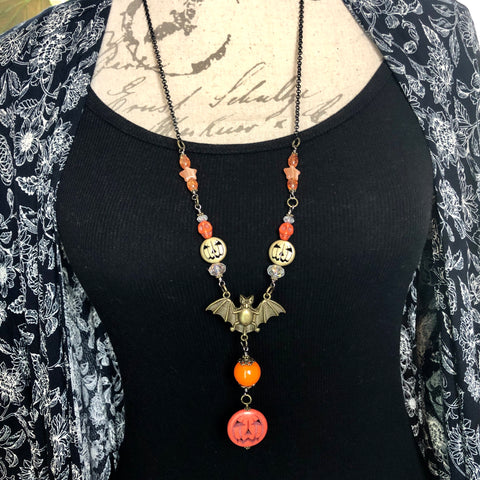 Long Halloween Glowie Necklace #2