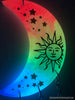 Glowie Beaded Decor Rainbow Moon