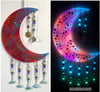 Glowie Beaded Decor Moon Rainbow Blue Quartz #7