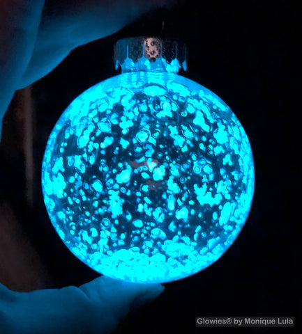 Galaxy Glow in the dark Christmas Tree Ornament