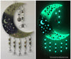 Glowie Beaded Decor Moon Green Black Galaxy Quartz