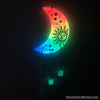 Glowie Beaded Decor Rainbow Moon