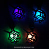 Unicorn Glow Locket Caged Orb Pendant Glowing Necklace