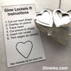 Infinity Heart Glow Locket for Pictures