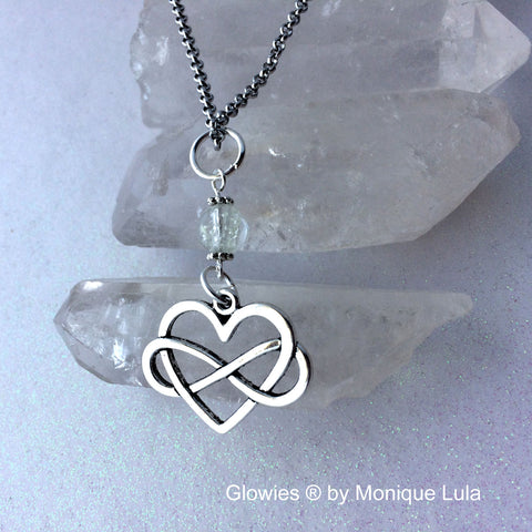 Infinity Heart Glow Necklace