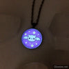 Kawaii Spooky Cute Bat Glow Art Necklace