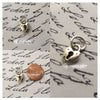 Tiny Little Heart Lock Charm