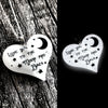 Love You To The Moon and Back Lula Heart Necklace