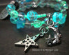 Love You To The Moon & Back Glowing Galaxy Beaded Bracelet