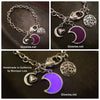 Crescent Love You To The Moon Link Charm Bracelet