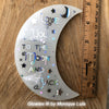 5" Love You To The Moon And Back Glow in the dark Wall Decor