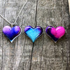 Lula Heart Style #3 Batch Purple, Blue, & Pink