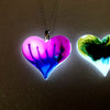 Lula Heart Style Batch #10 Blue Flame Green Yellow Purple  Flame