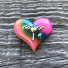 Lula Heart Style Batch #16 - Rainbow Key Turtle Crimson Flame