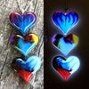 Lula Heart Style Batch #18 - Pink Blue Drip Aurora Borealis Stain Swirl