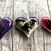 Lula Heart Style Batch #24 - Purple Galaxy Black Gold and Pink Purple