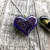 Lula Heart Style Batch #24 - Purple Galaxy Black Gold and Pink Purple