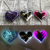 Lula Heart Style Batch #24 - Purple Galaxy Black Gold and Pink Purple