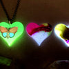 Lula Heart Style Batch #27 - Silver Butterfly Heart Aurora Borealis Flower Garden