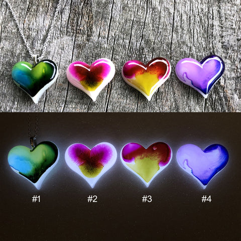 Lula Heart Style #6 Batch - Seafoam Purple Floral
