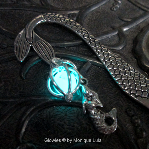 Mermaid Wisp Orb Cage Glow Locket ™ Bookmark