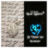 Mother Heart Charm with Crystal