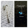 Glowing Moon & Stars Victorian Bookmark