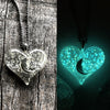 New Style Moon Within Your Heart Galaxy Glow Necklace
