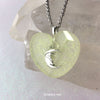 Moon Within Your Heart Galaxy Glow Necklace