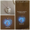 Moon Within Your Heart Galaxy Glow Necklace