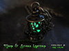 Glowing Moon And Stars Lantern Necklace