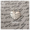 Mother Daughter Heart Charm Set