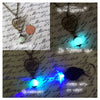 Mothers Day Glowing Orb Mom Necklace Antiqued Bronze