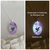 Orb Fairy Oval Glow Necklace