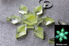 Glow in the dark Snowflake Ornaments